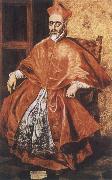 El Greco Portrait of a Cardinal oil painting picture wholesale